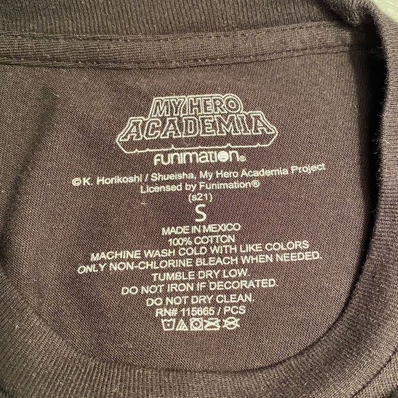 Hot Topic My Hero Academia Bakugo Rage Progression T-Shirt - Picture 4 of 4